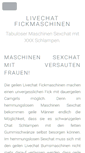 Mobile Screenshot of livechat-fickmaschinen.net